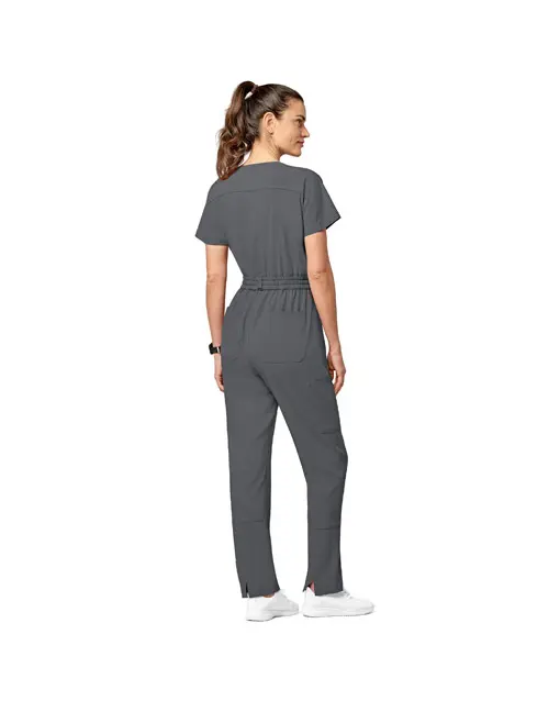 Jumpsuit Wonderwink Renew 3134 Pewter Back