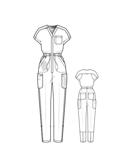 Jumpsuit Wonderwink Renew 3134