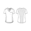 Kasack Greys Anatomy Spandex Stretch Capri