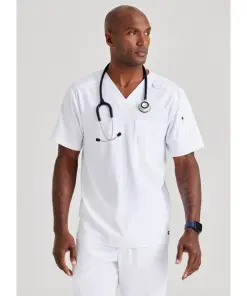 Kasack Greys Anatomy Spandex Stretch Murphy White