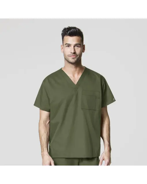 Kasack Wonderwink Wonderwork 100 Olive2