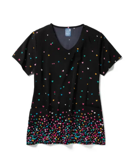 Kasack Zoe And Chloe Print 18213 Confetti Hearts