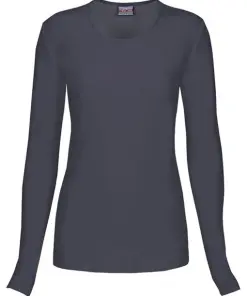 Langarm Shirt 4881 Pewter