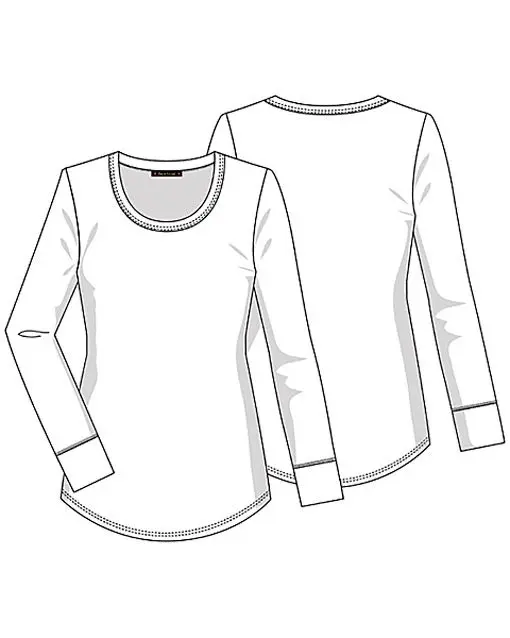 Langarmshirt Cherokee 20801