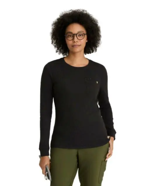 Langarmshirt Greys Anatomy Evolve GSST257 Wanderlust Black