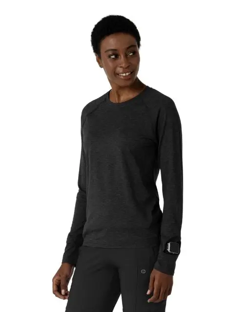 Langarmshirt Wink Layer 2139 Pewter