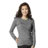 Langarmshirt Wonderwink Layer 2079 Black Pewter