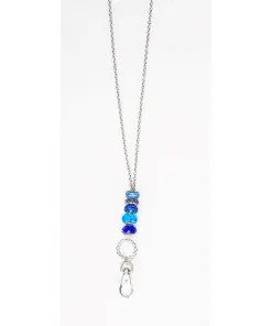 Lanyard Bling ID Glass Royal
