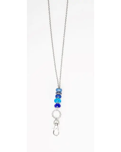 Lanyard Bling ID Glass Royal