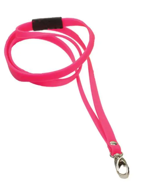 Lanyard Silicone Hot Pink