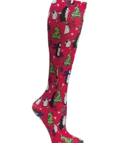 Socken Knee High Compression Cool Yule