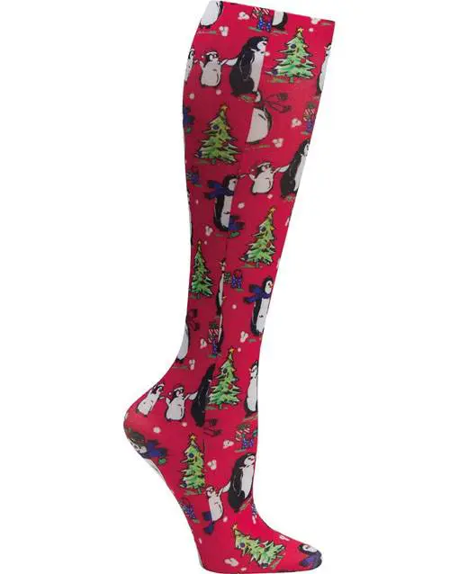 Socken Knee High Compression Cool Yule