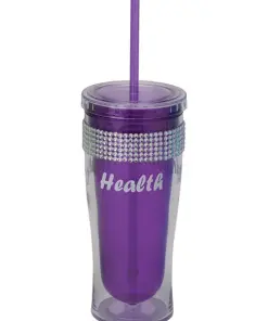 Trinkflasche Bling Purple