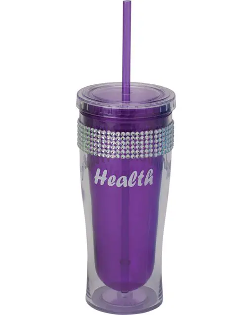 Trinkflasche Bling Purple