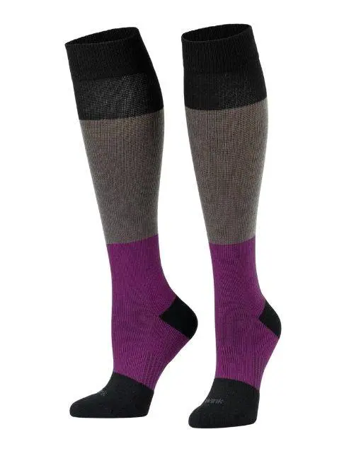 Wink Kompressionssocken S401 Black Grey Raspberry